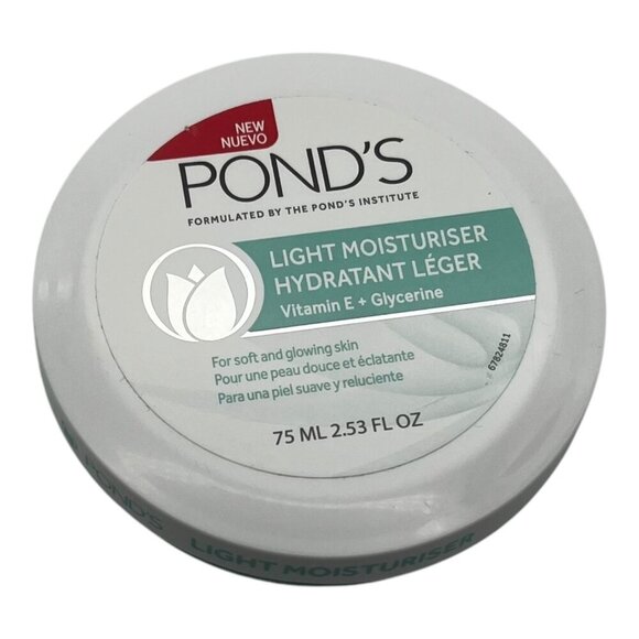 Ponds Light Moisturizer Cream With Vitamin E + Glycerine For Soft & Glowing Skin - Picture 1 of 6